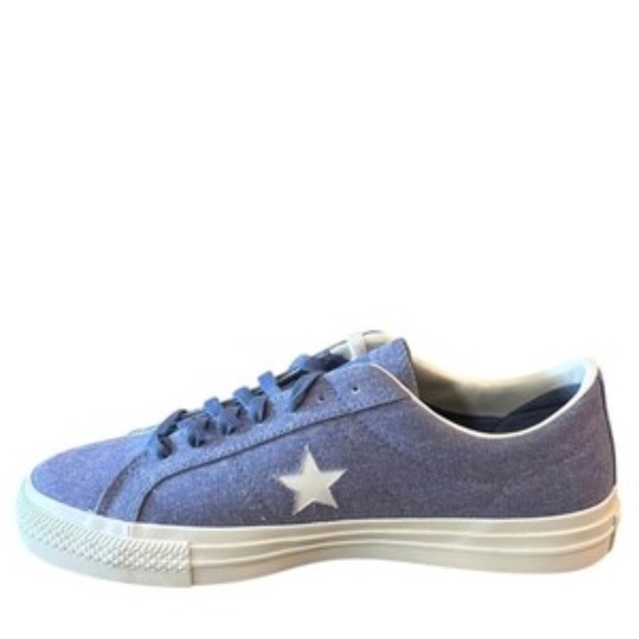 Converse Mens One‎ Star Pro Blue Thunder Daze Shoes Size 10.5 main image 9